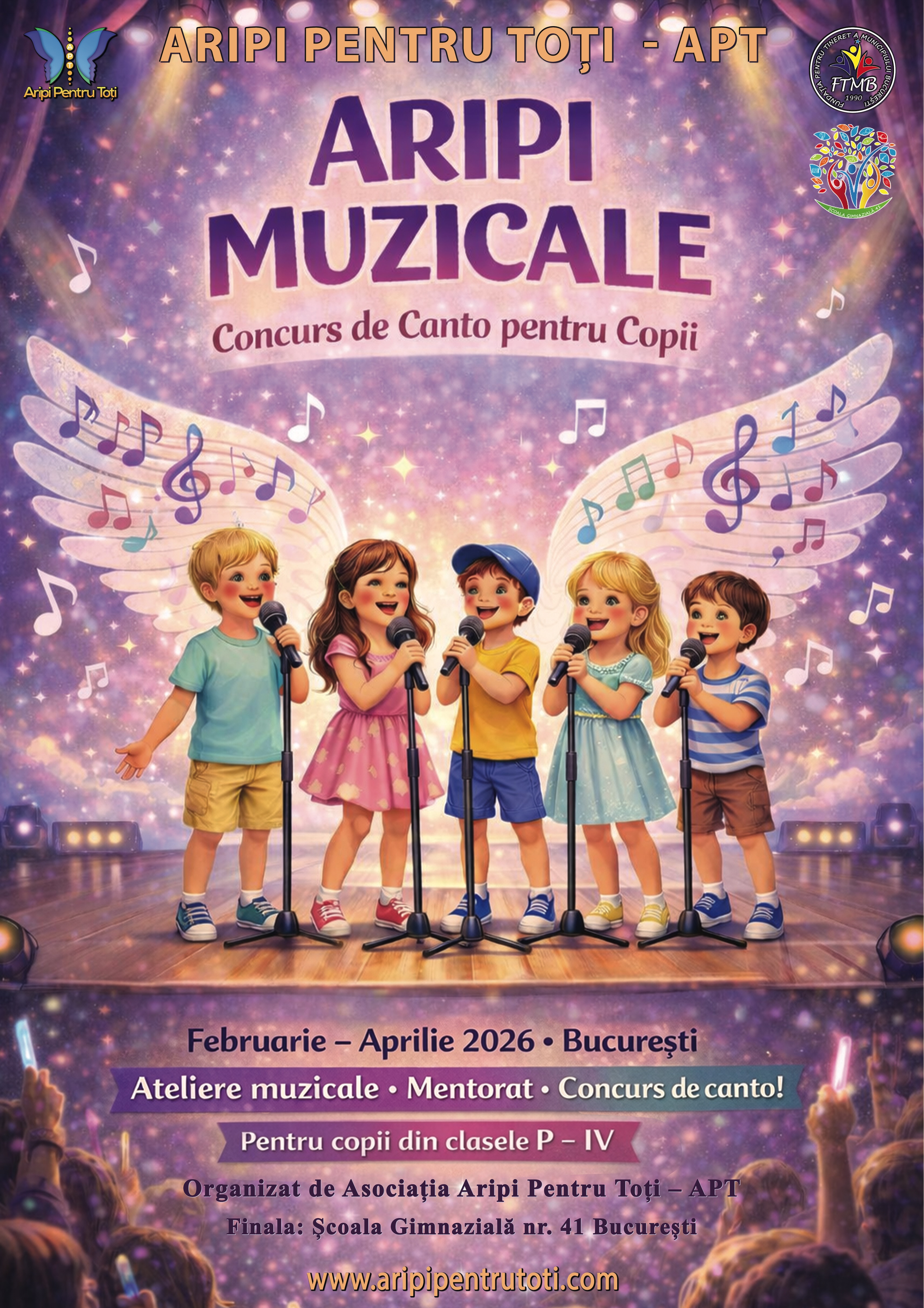 Aripi Muzicale - Concurs de Canto